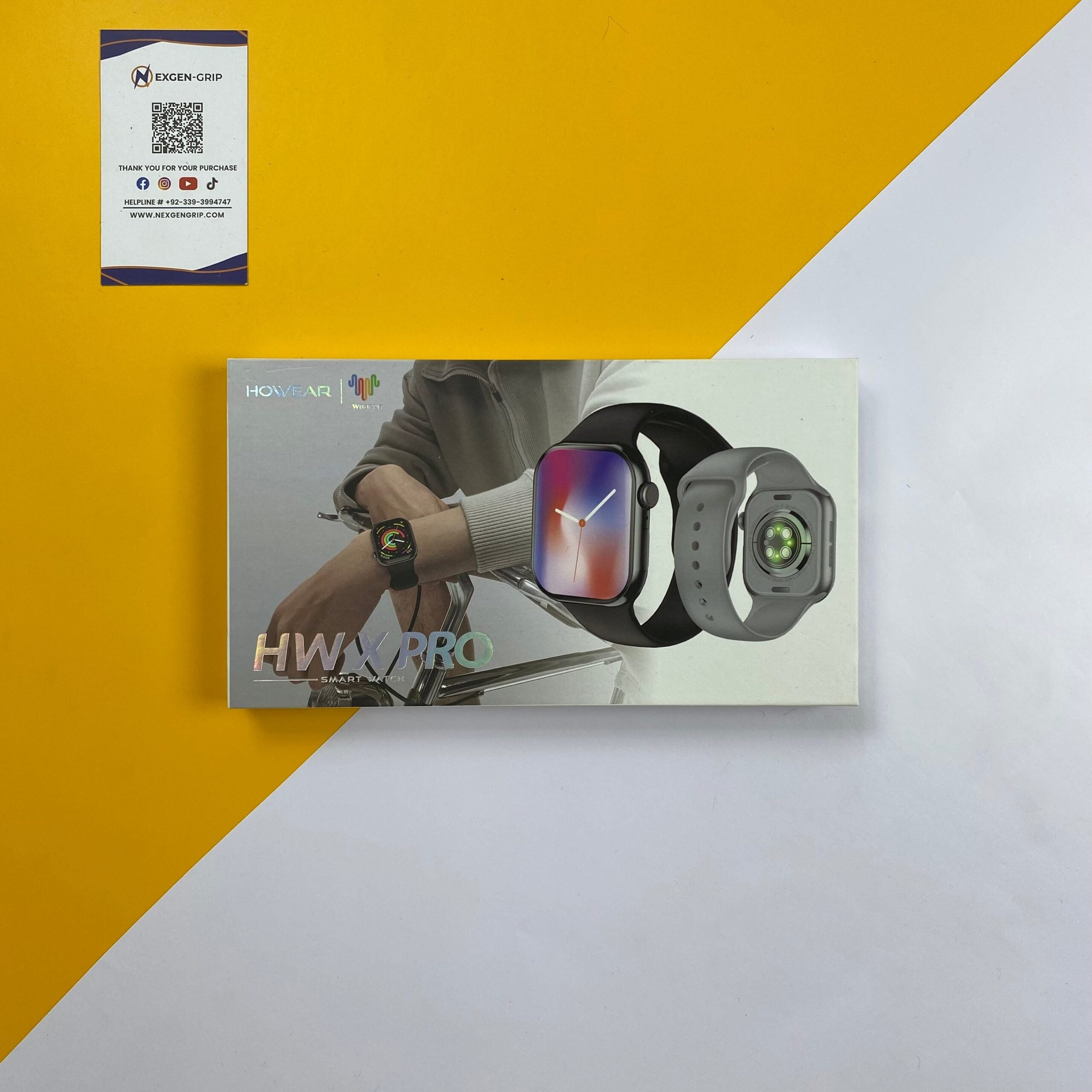 NexGen-Grip | HW X Pro Series 10 Smart Watch – AMOLED Display, Bluetooth Calling