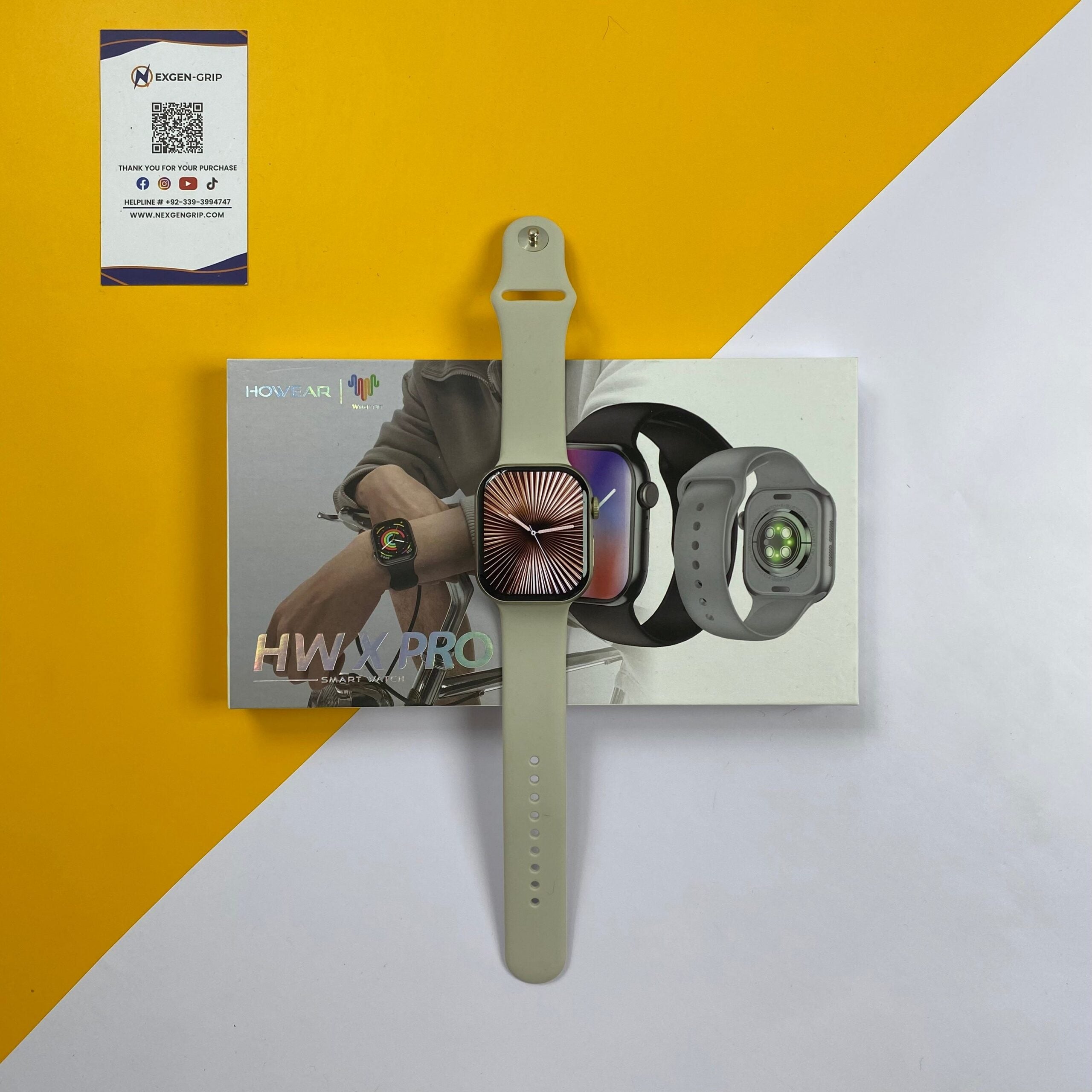 NexGen-Grip | HW X Pro Series 10 Smart Watch – AMOLED Display, Bluetooth Calling