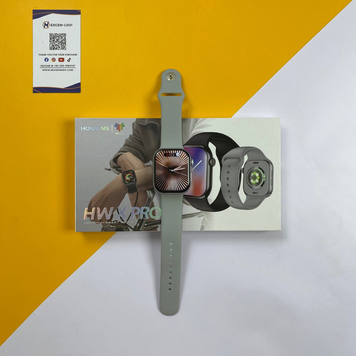 NexGen-Grip | HW X Pro Series 10 Smart Watch – AMOLED Display, Bluetooth Calling