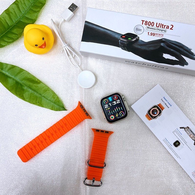 T800 Ultra 2 Smart Watch Bluetooth Call, Heart Rate Monitoring, IP67 WaterproofSmart WatchNexGen-Grip.comNexGen-Grip.comT800 Ultra 2 Smart Watch Bluetooth Call, Heart Rate Monitoring, IP67 WaterproofBlack