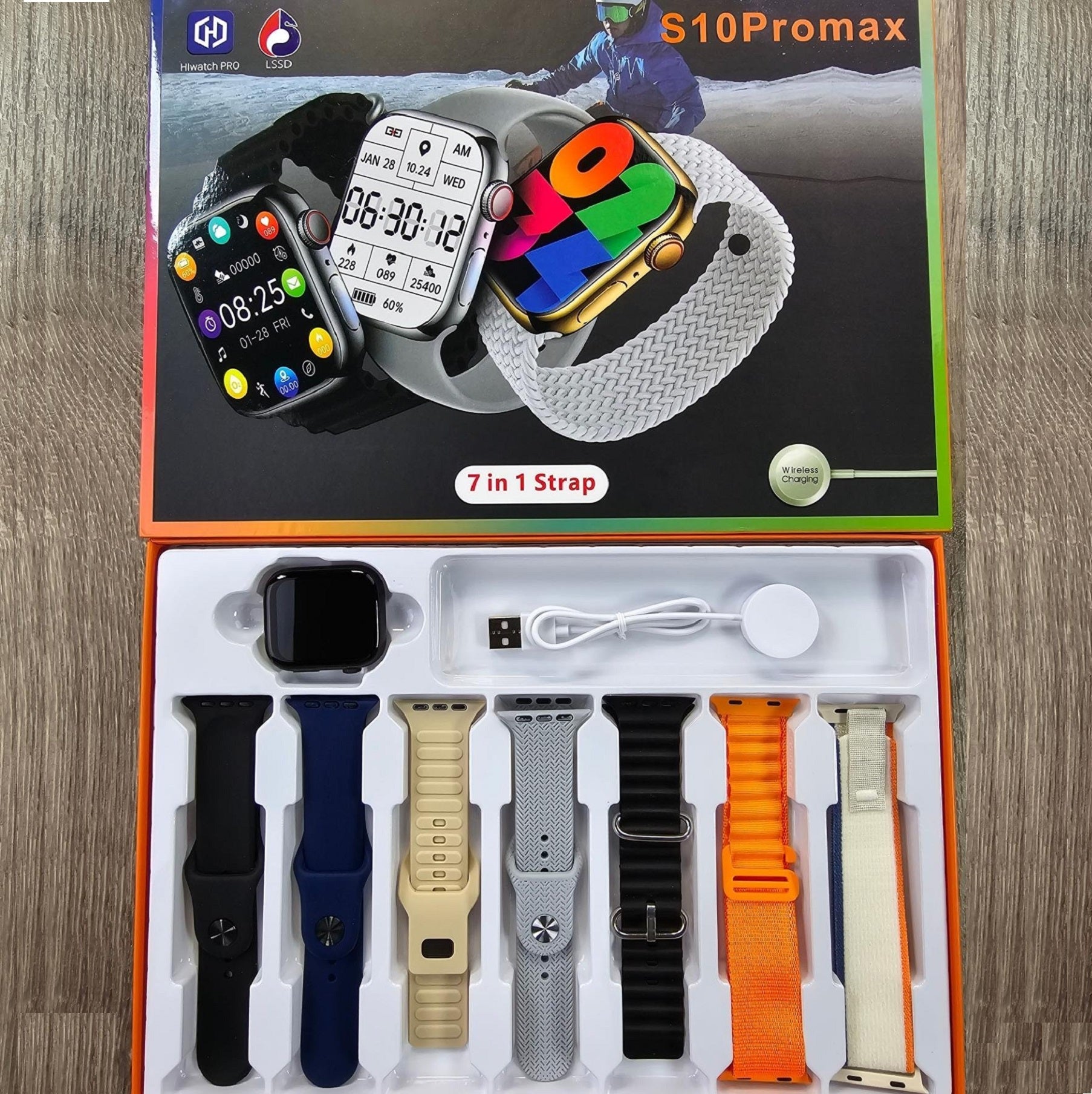 NexGen Grip S10 ProMax 7in1 Smart Watch Bluetooth Calling