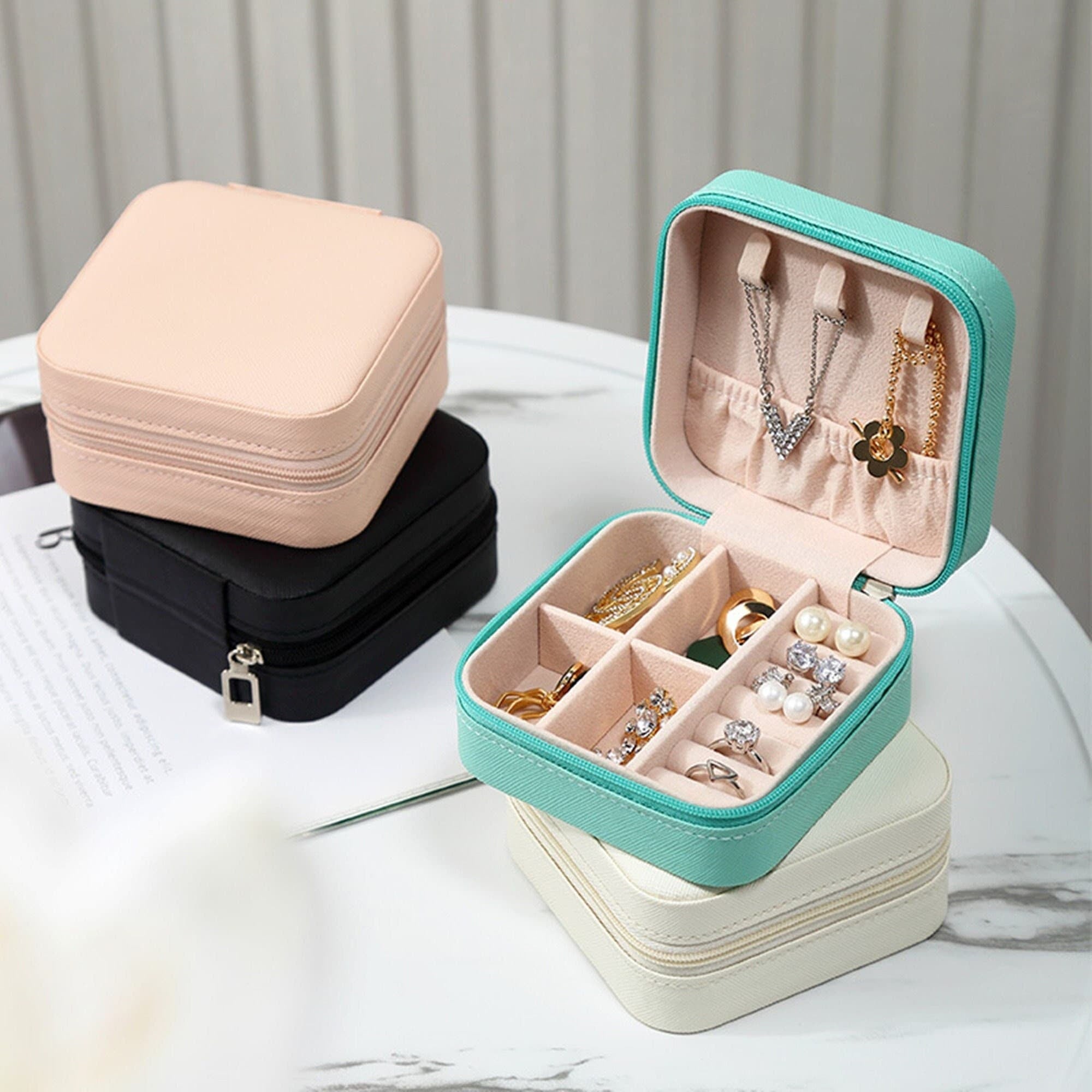 Latest Jewellry Organizer Box ,for Travelling Leather Box ,Hair Accessories