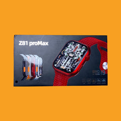 Z81 ProMax Smartwatch - Big 2.1" Display, NFC, Fitness Tracking & 9+ Sports Modes